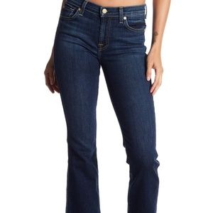 7 FOR ALL MANKIND Cropped Boot Jeans NWT